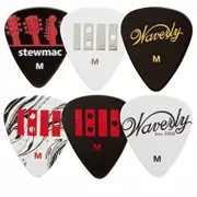 StewMac Pick Collection Nr. 1, mittel – 6 er-Packung