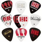 StewMac Pick Collection Nr. 1, mittel – 10 er-Packung