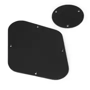 GuitarSlinger Set mit alternder Rückenplatte für Gibson® Les Paul®, alterndes Schwarz