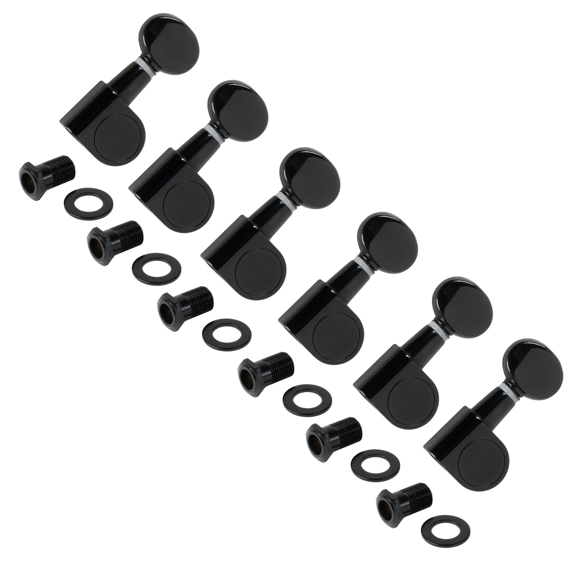 StewMac 6-In-Line mit ovalem Knopf StewMac 6-In-Line mit ovalem Knopf