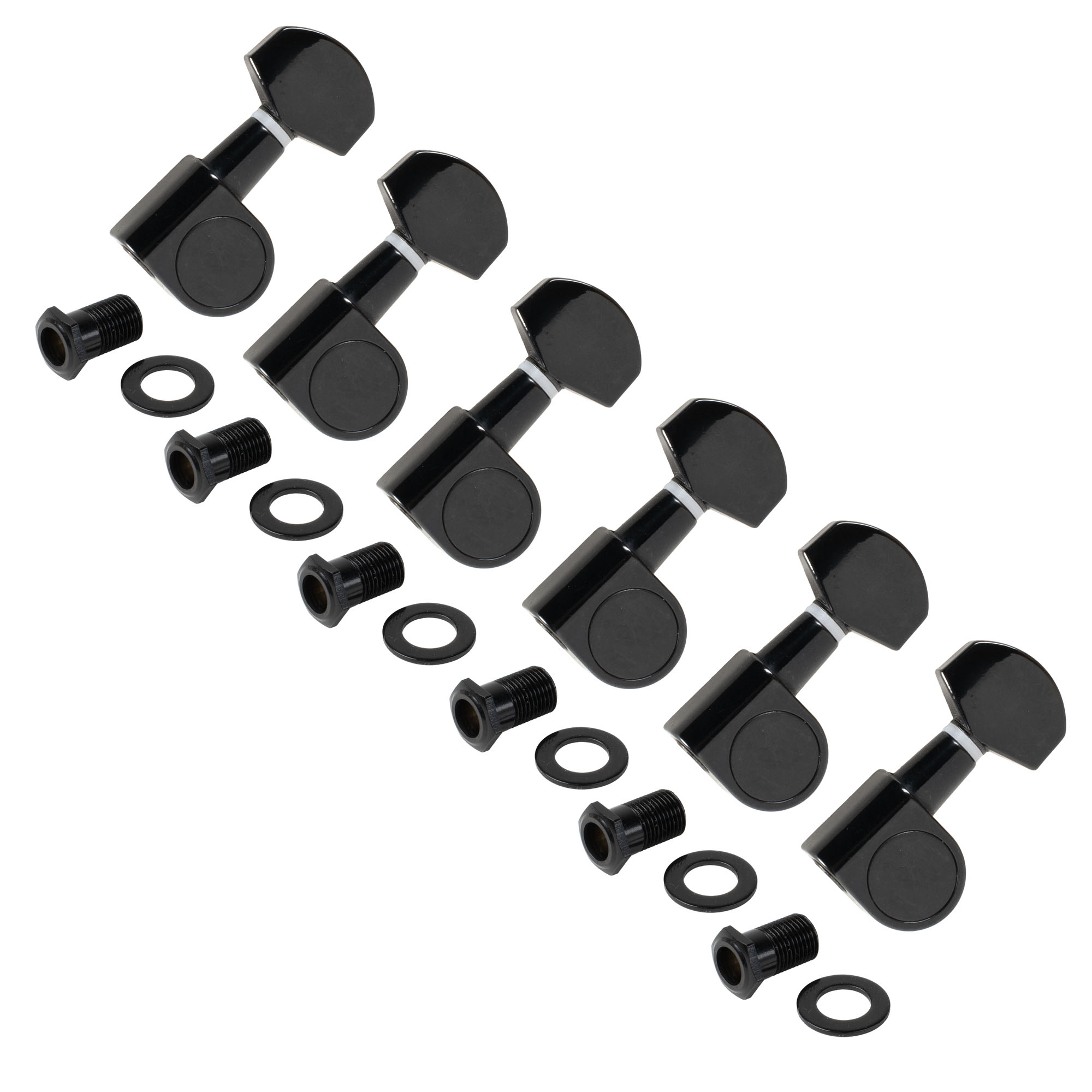 StewMac 6-In-LineTuner mit großem Schaller-Drehknopf StewMac 6-In-LineTuner mit großem Schaller-Drehknopf