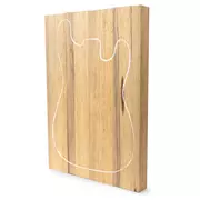 Schwarzer Limba Korpusrohling, 4-Piece