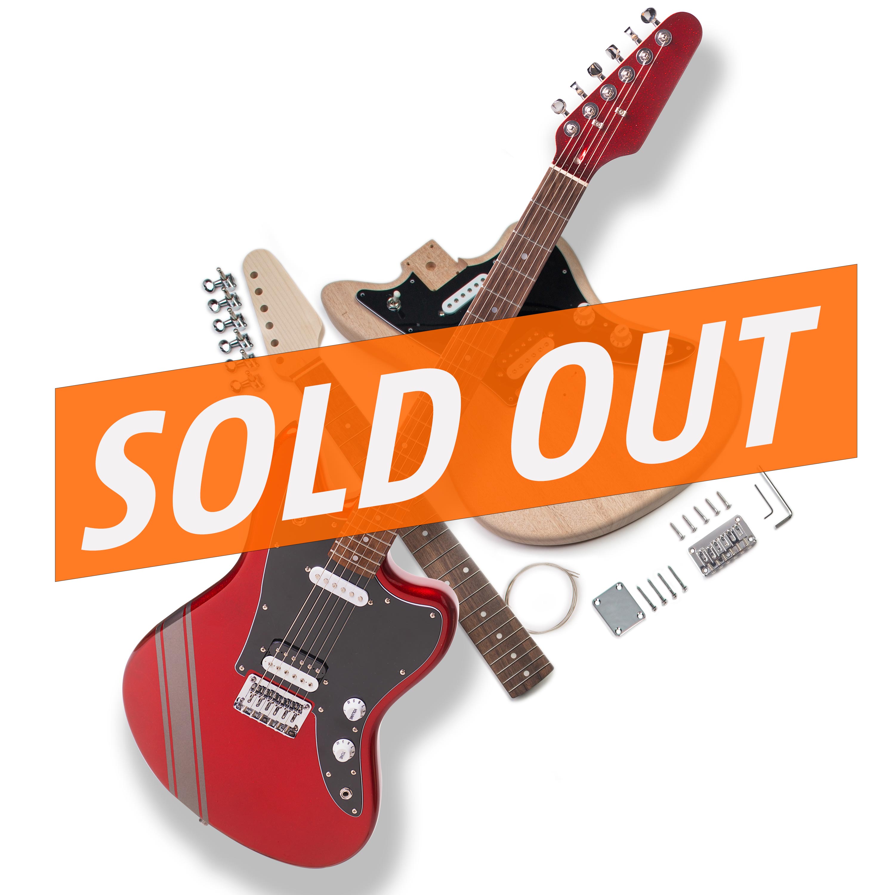 „Offset Hardtail“-E-Gitarren-Bausatz