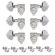 Kluson 3+3 Revolution Serie E-Mount Tuner, Chrom