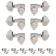 Kluson 3+3 Revolution Series E-Mount Tuner, Nickel