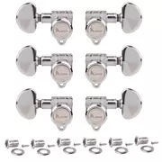 Kluson 3+3 Locking Revolution Serie E-Mount Tuner, Nickel