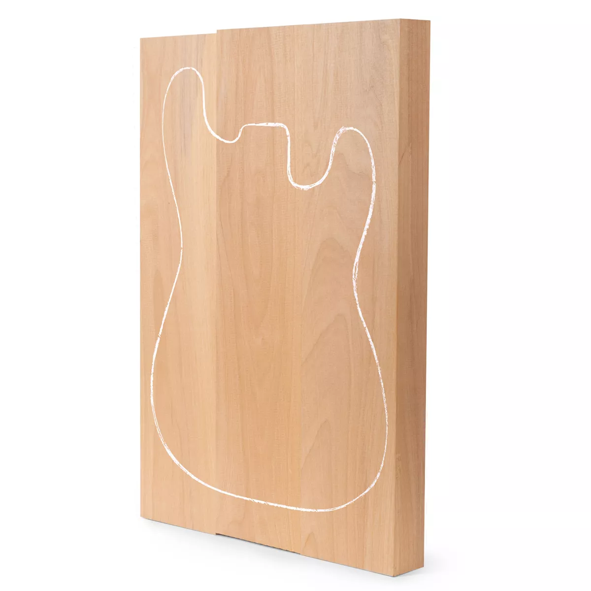 Korpusrohling aus Erle Korpusrohling aus Erle