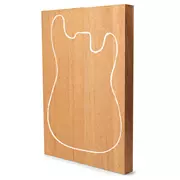 Afrikanischer Mahagoni-Korpusrohling, 2-Piece