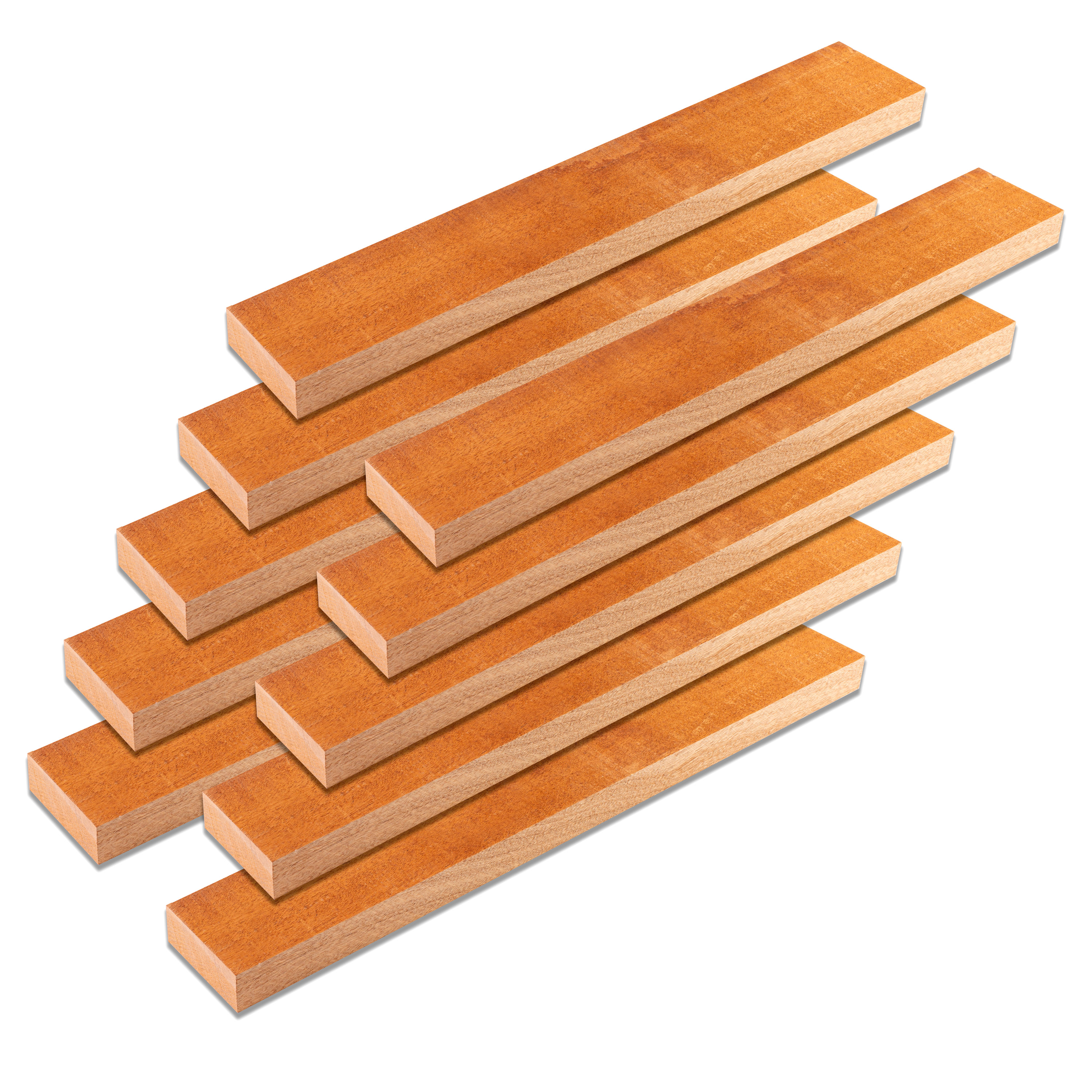 Honduran Mahagoni Hals Blank Economy Packs, 10 er-Pack, AA, 1