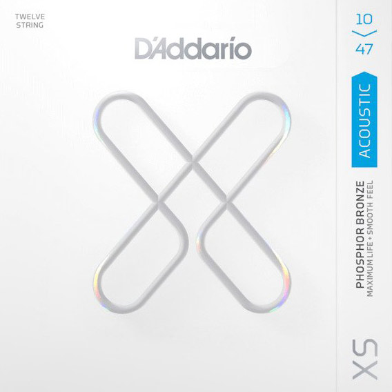 D'Addario XS Phosphor Bronze 12-strängige Akustik-Zitronen-Strings D'Addario XS Phosphor Bronze 12-strängige Akustik-Zitronen-Strings