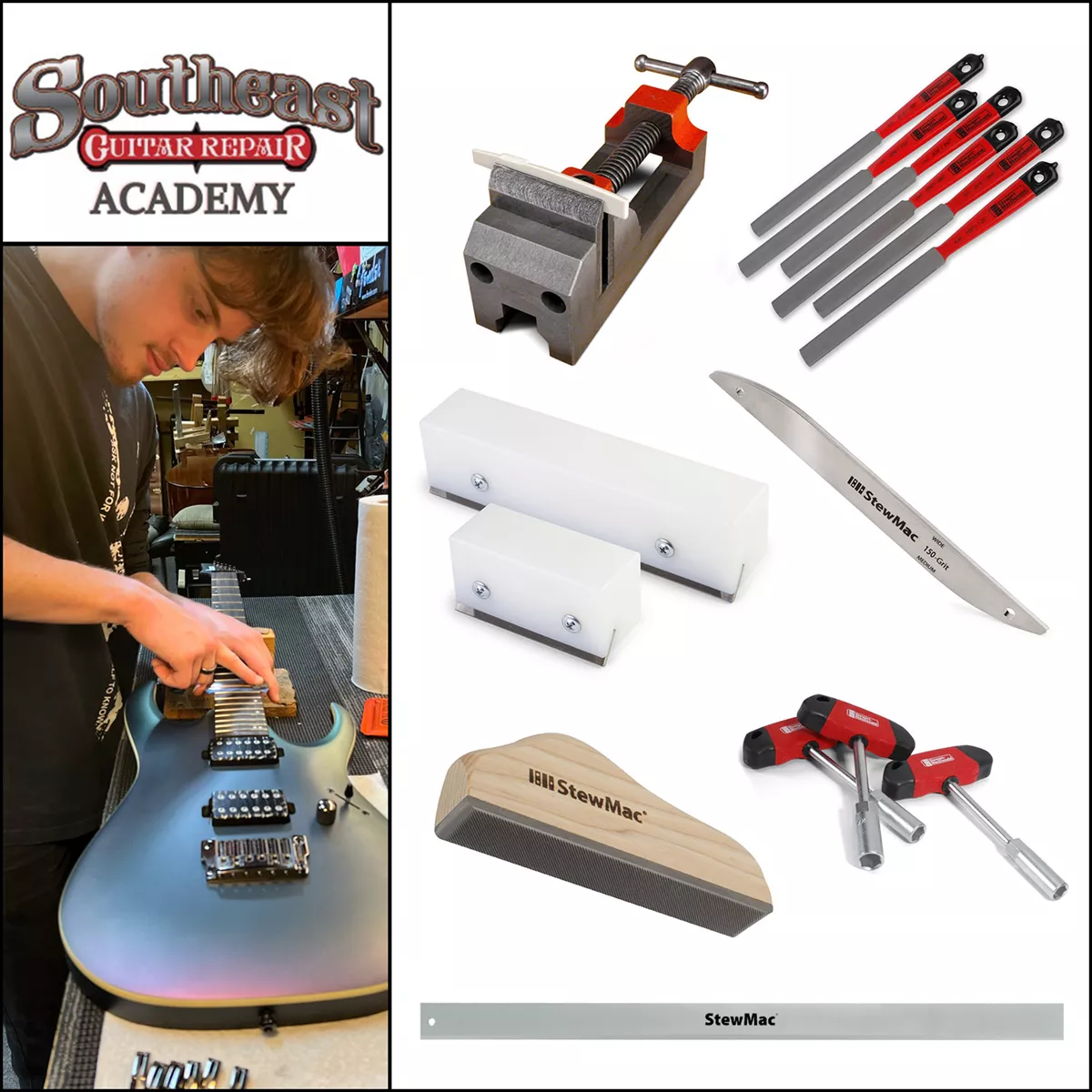Werkzeugliste für die Southeast Guitar Repair Academy Werkzeugliste für die Southeast Guitar Repair Academy