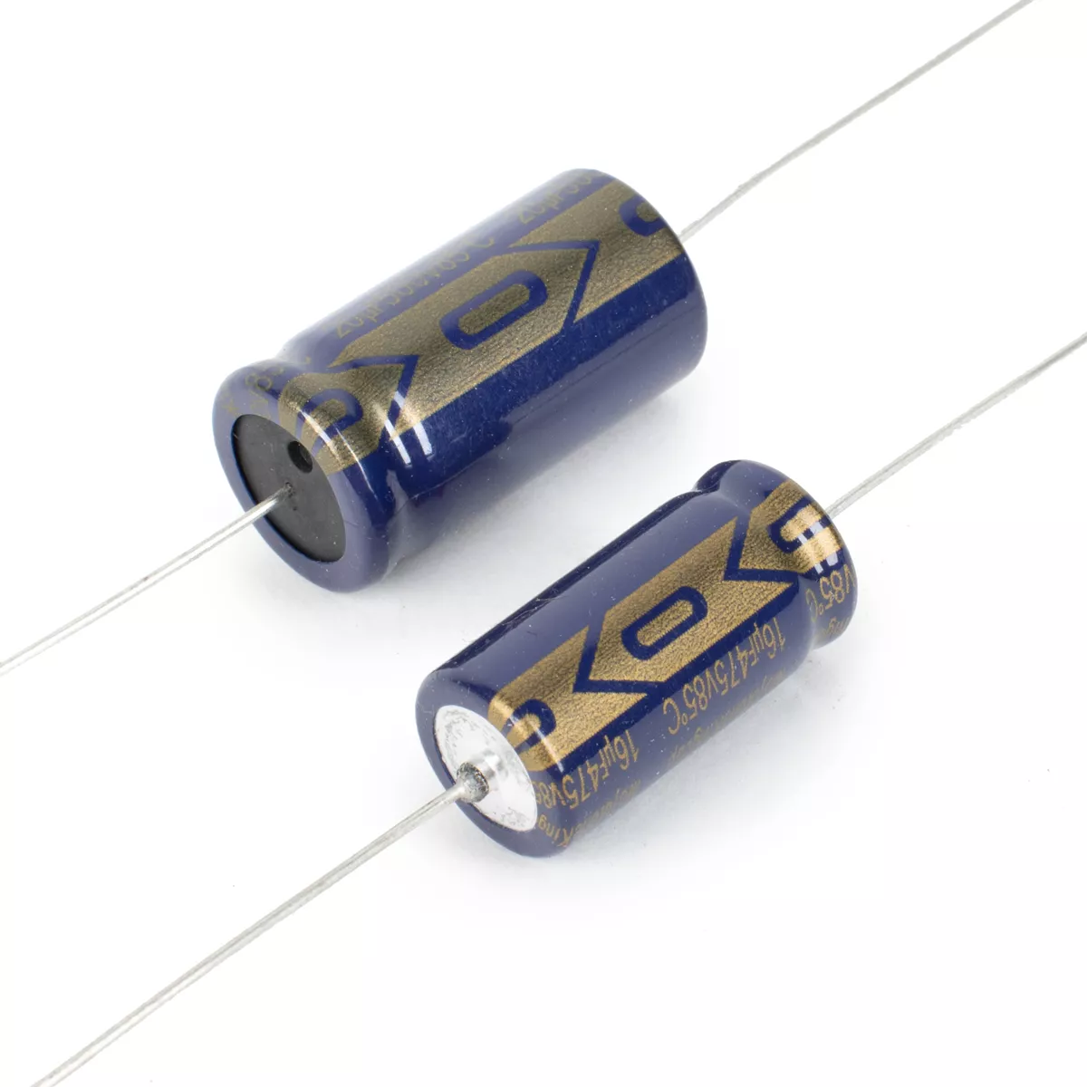 „MojoTone KingCap“-Aluminiumkappen für Elektrolytkondensatoren „MojoTone KingCap“-Aluminiumkappen für Elektrolytkondensatoren