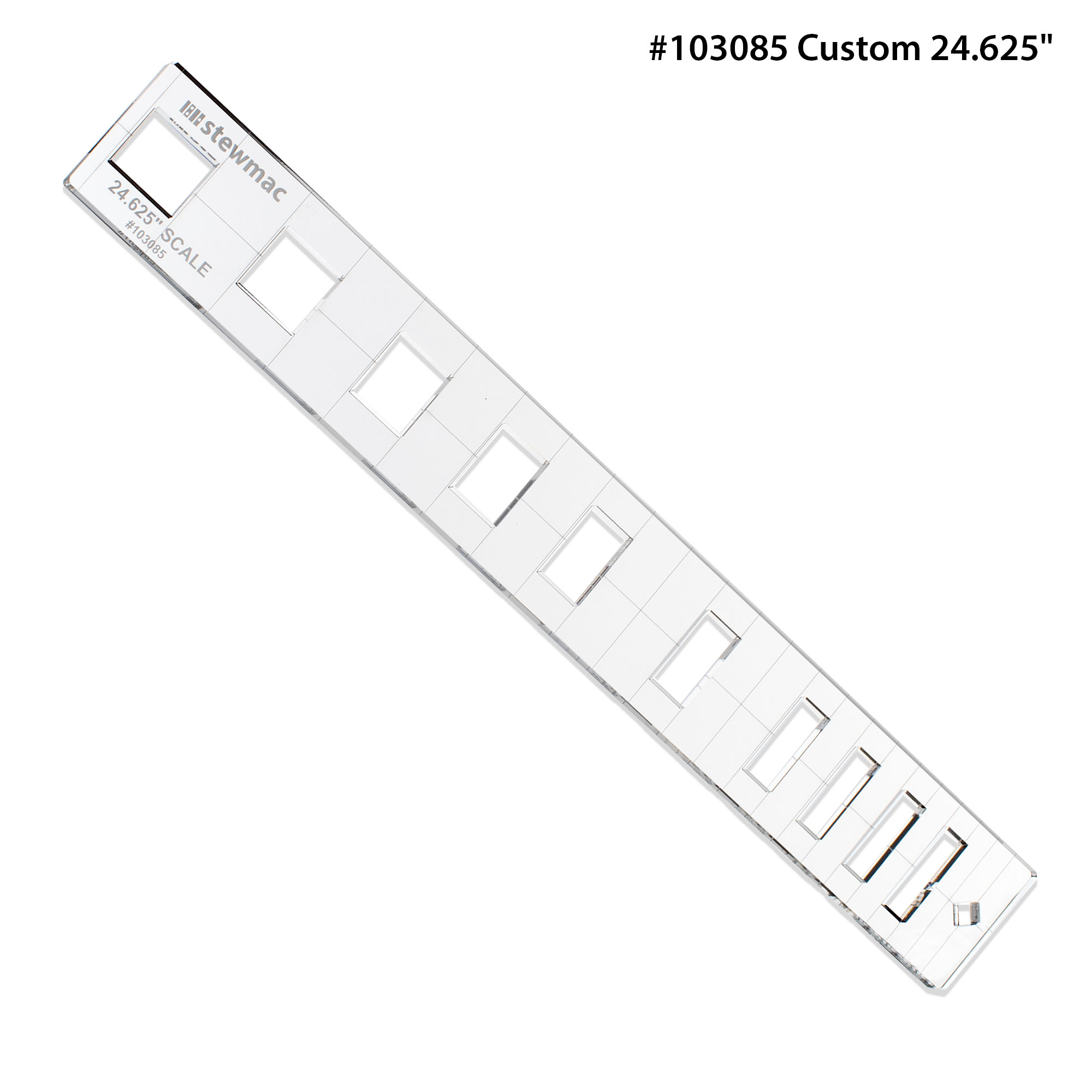 Vorlage für StewMac Griffbrett-Griffbretteinlage