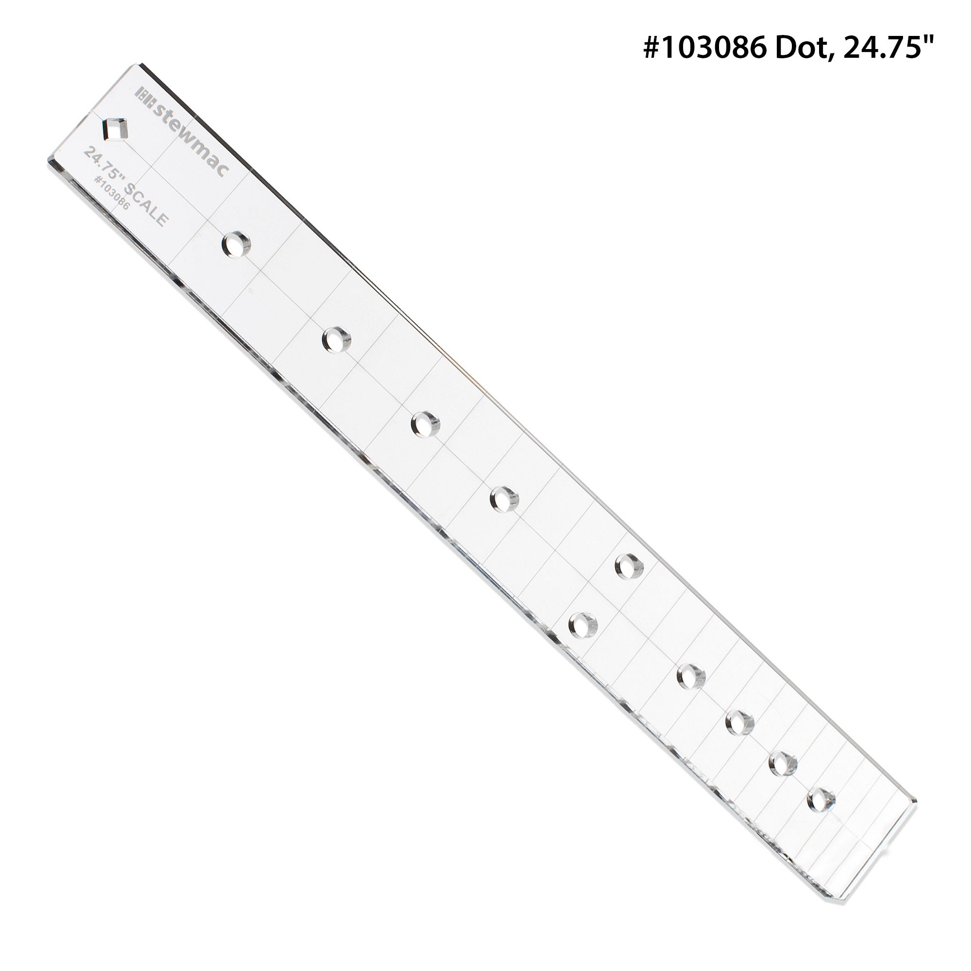 Vorlage für StewMac Griffbrett-Griffbretteinlage