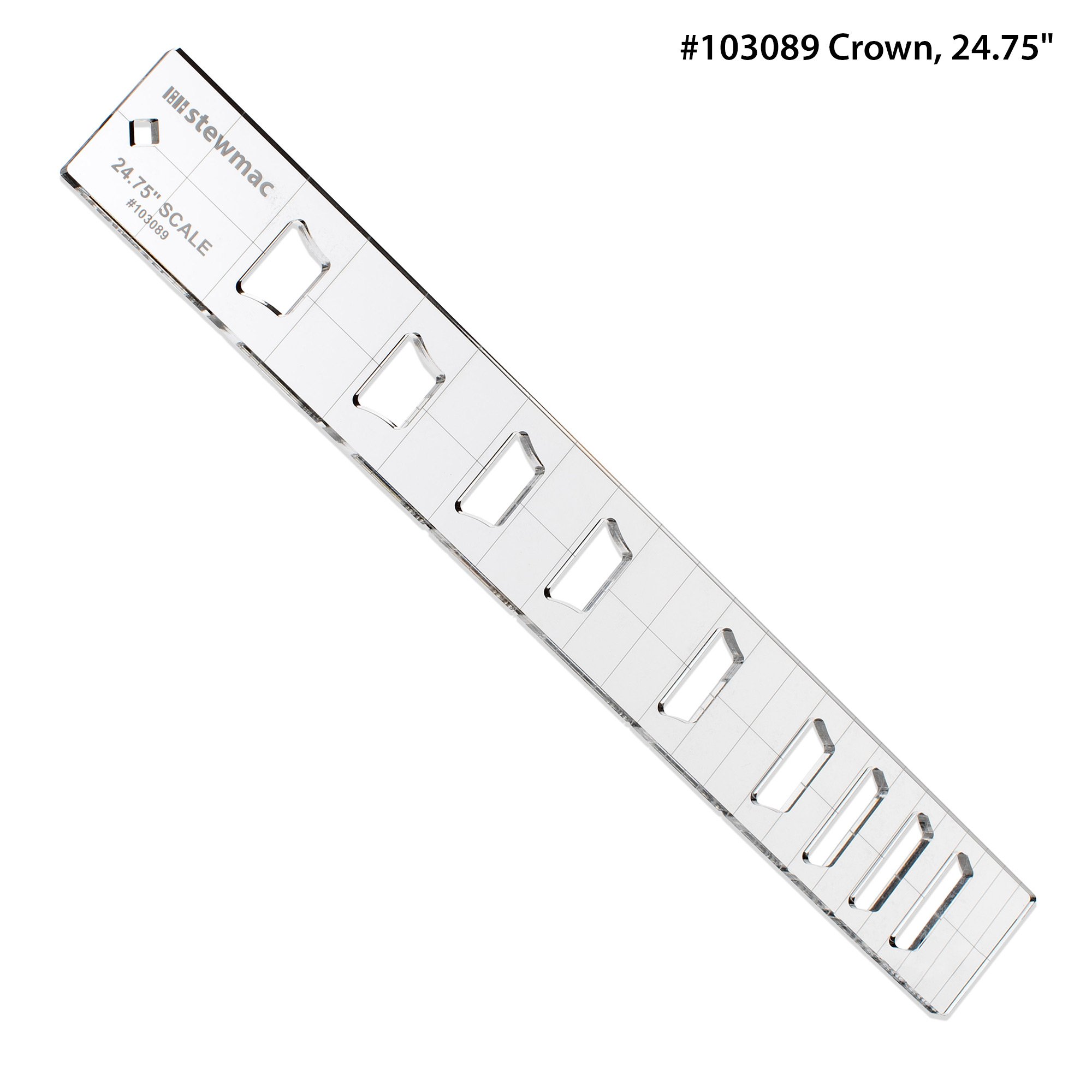 Vorlage für StewMac Griffbrett-Griffbretteinlage