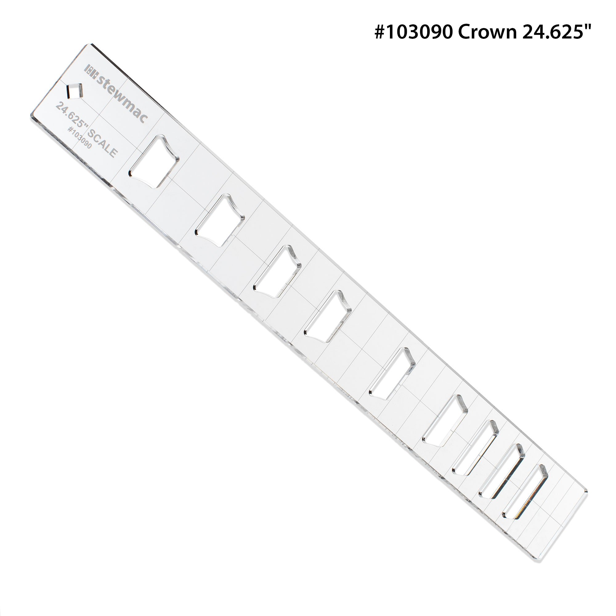 Vorlage für StewMac Griffbrett-Griffbretteinlage