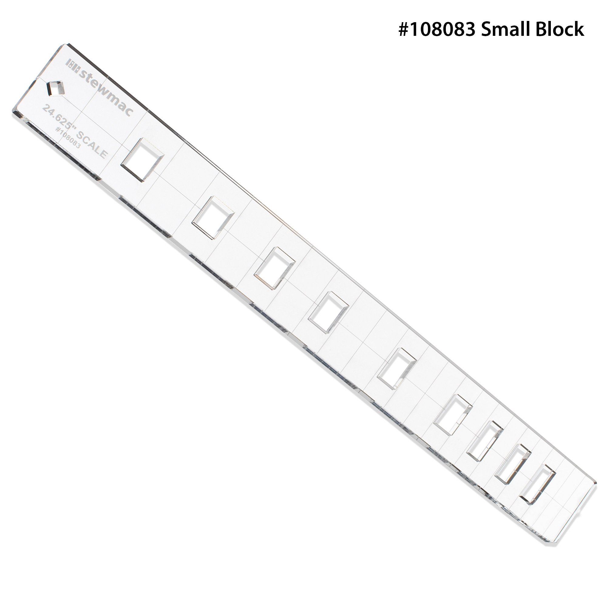 Vorlage für StewMac Griffbrett-Griffbretteinlage