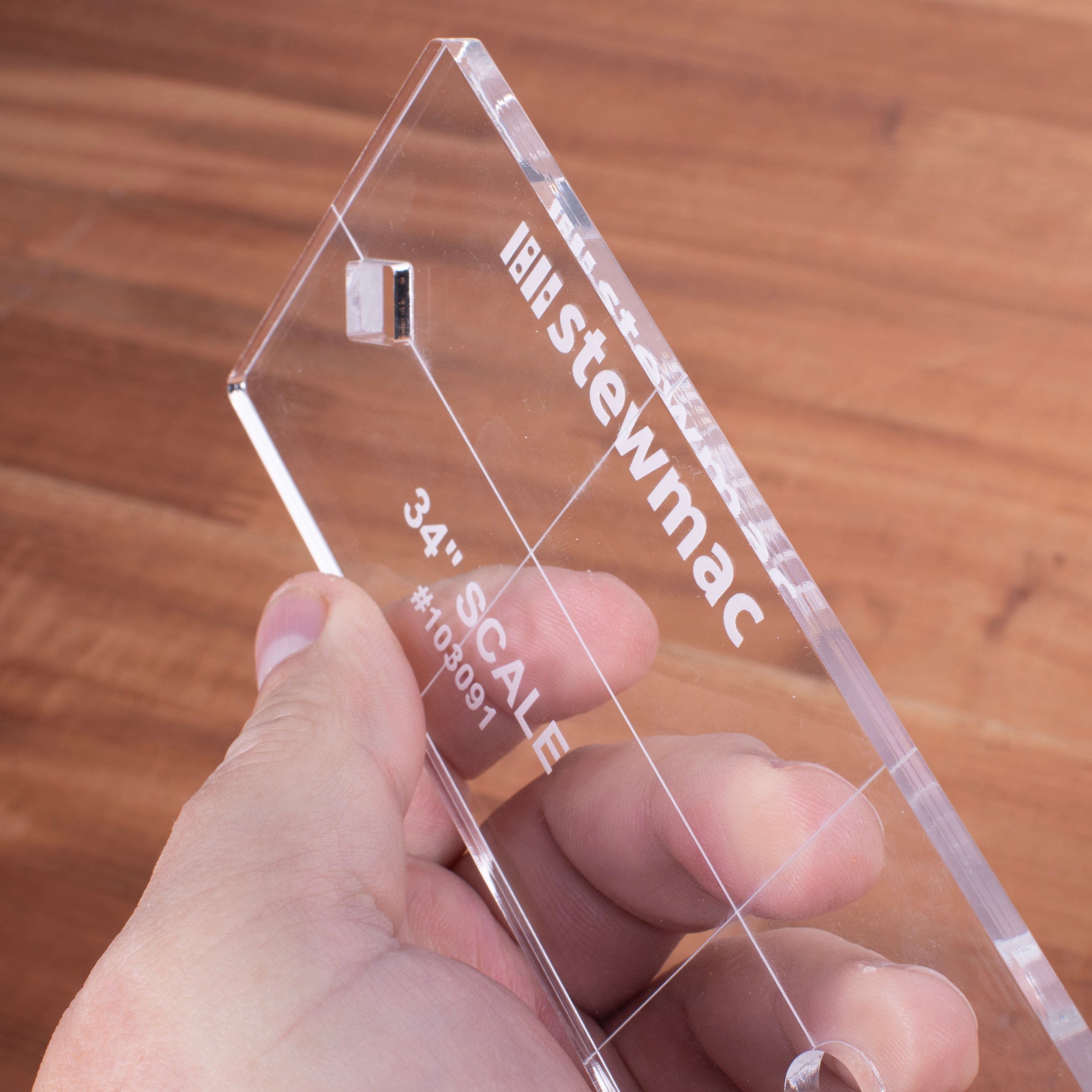 Vorlage für StewMac Griffbrett-Griffbretteinlage