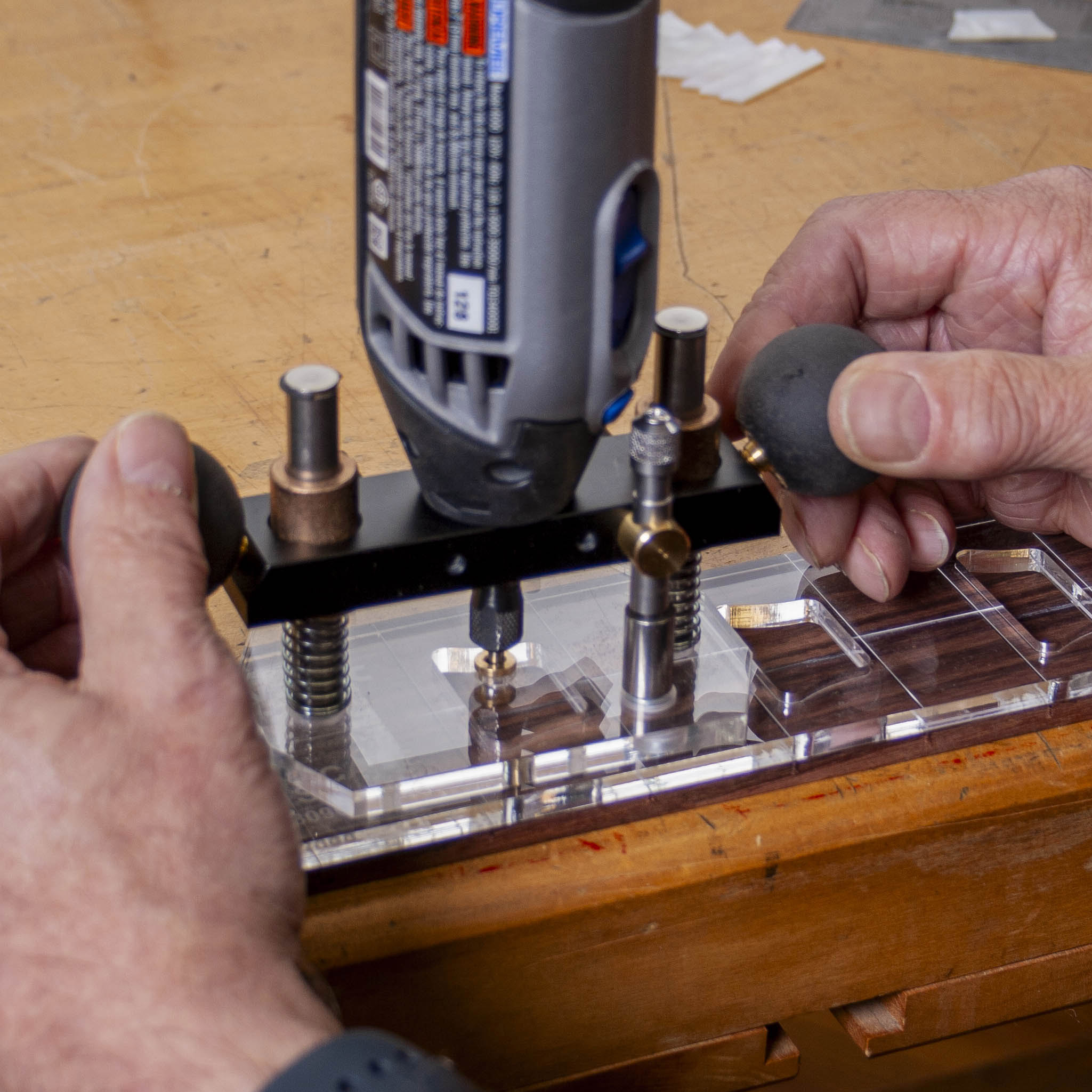 Vorlage für StewMac Griffbrett-Griffbretteinlage