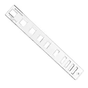 StewMac Griffbrett-Griffbretteinlage-Vorlage, benutzerdefiniert, 24,625