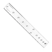 StewMac Griffbrett-Griffbretteinlage-Vorlage, Punkt, 24,625