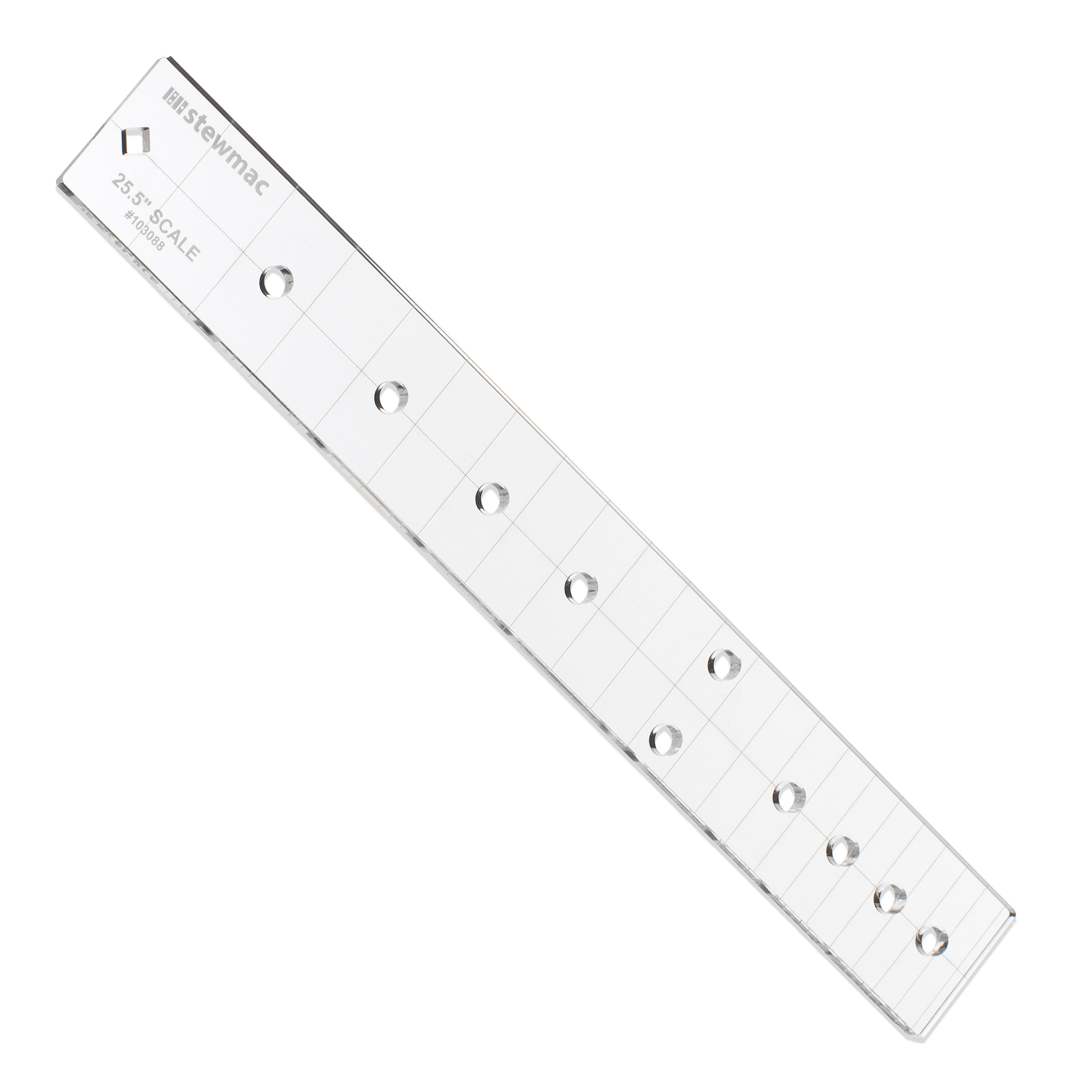 StewMac Griffbrett-Griffbretteinlage-Vorlage, Punkt, 25,5