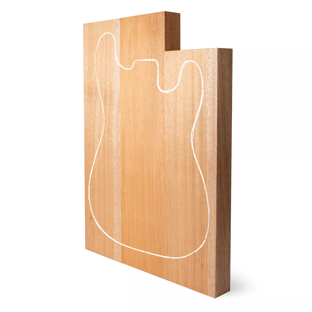 Afrikanischer Mahagoni Body Blank in Lackqualität Afrikanischer Mahagoni Body Blank in Lackqualität