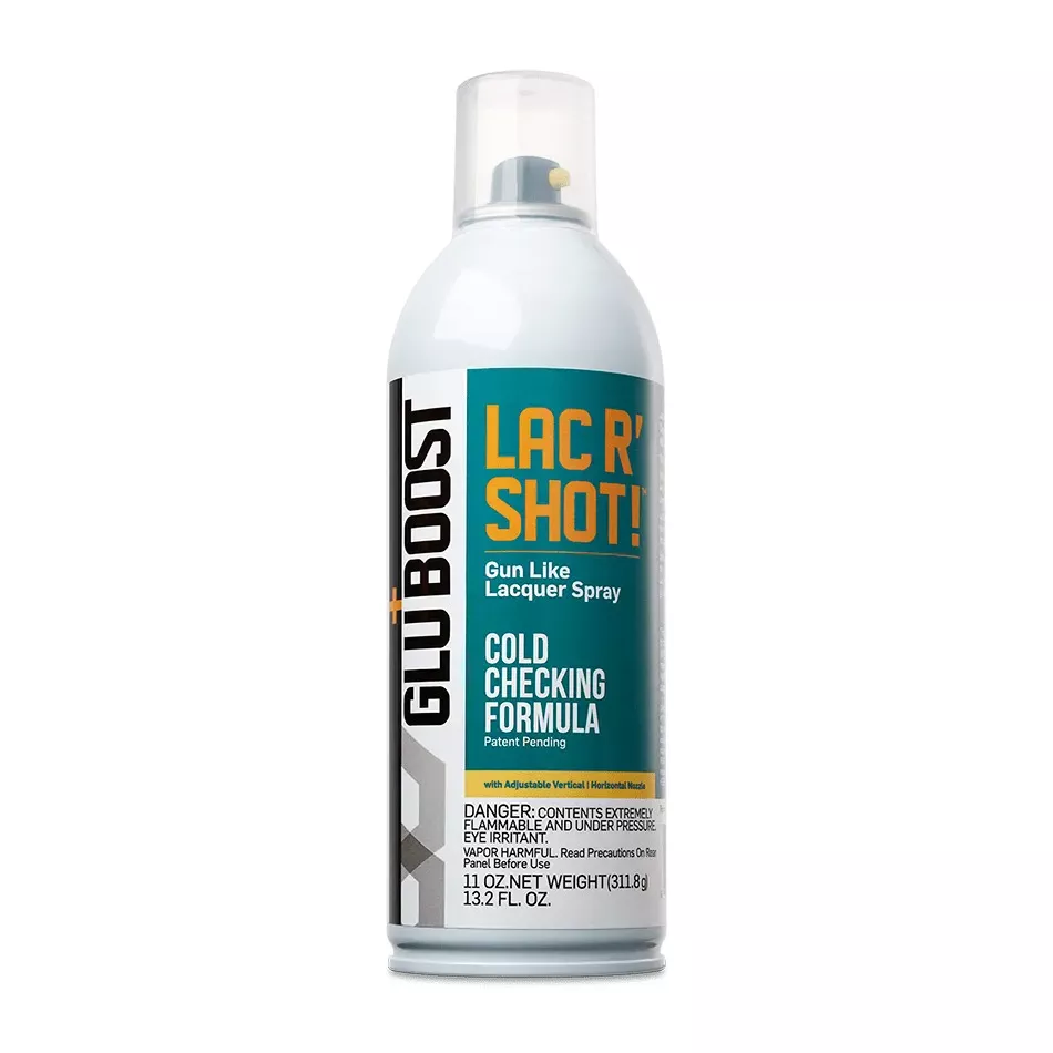 „GluBoost Lac R' Shot!“-Sprühlack, Cold Checking Formula