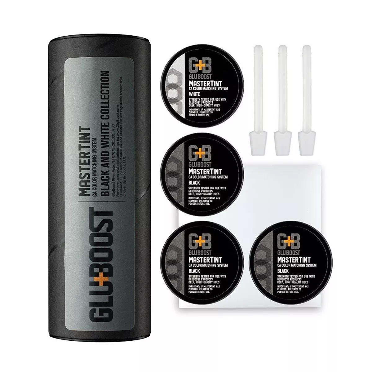 „GluBoost MasterTint Black and White“-Set „GluBoost MasterTint Black and White“-Set