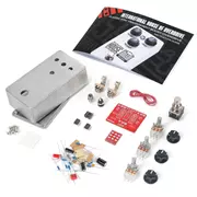 StewMac International House of Overdrive DIY Effektpedal-Bausatz, mit blankem Gehäuse