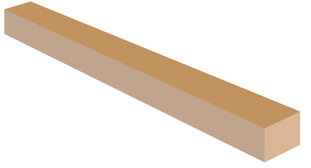 Korina (White Limba) Neck Blanks, AA, 2" x 3" x 36"