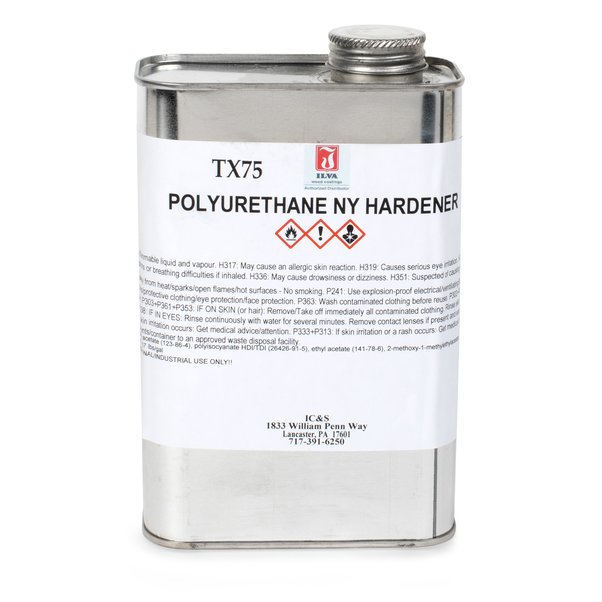 Ilva Polyurethane Finishes and Solvents, ILVA Polyurethane NY Hardener