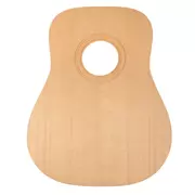 Geschlossenes und geroutetes Sitka Spruce Resonanzboden für Akustikgitarre, Dreadnought, Torrefied