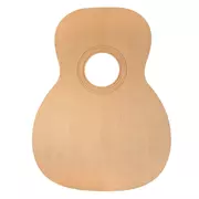 Begleitet und geleitetes Sitka Spruce Resonanzboden für Akustikgitarre, 000, Torrefied