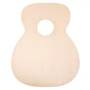 Begleitet und geleitetes Sitka Spruce Resonanzboden für Akustikgitarre, OM
