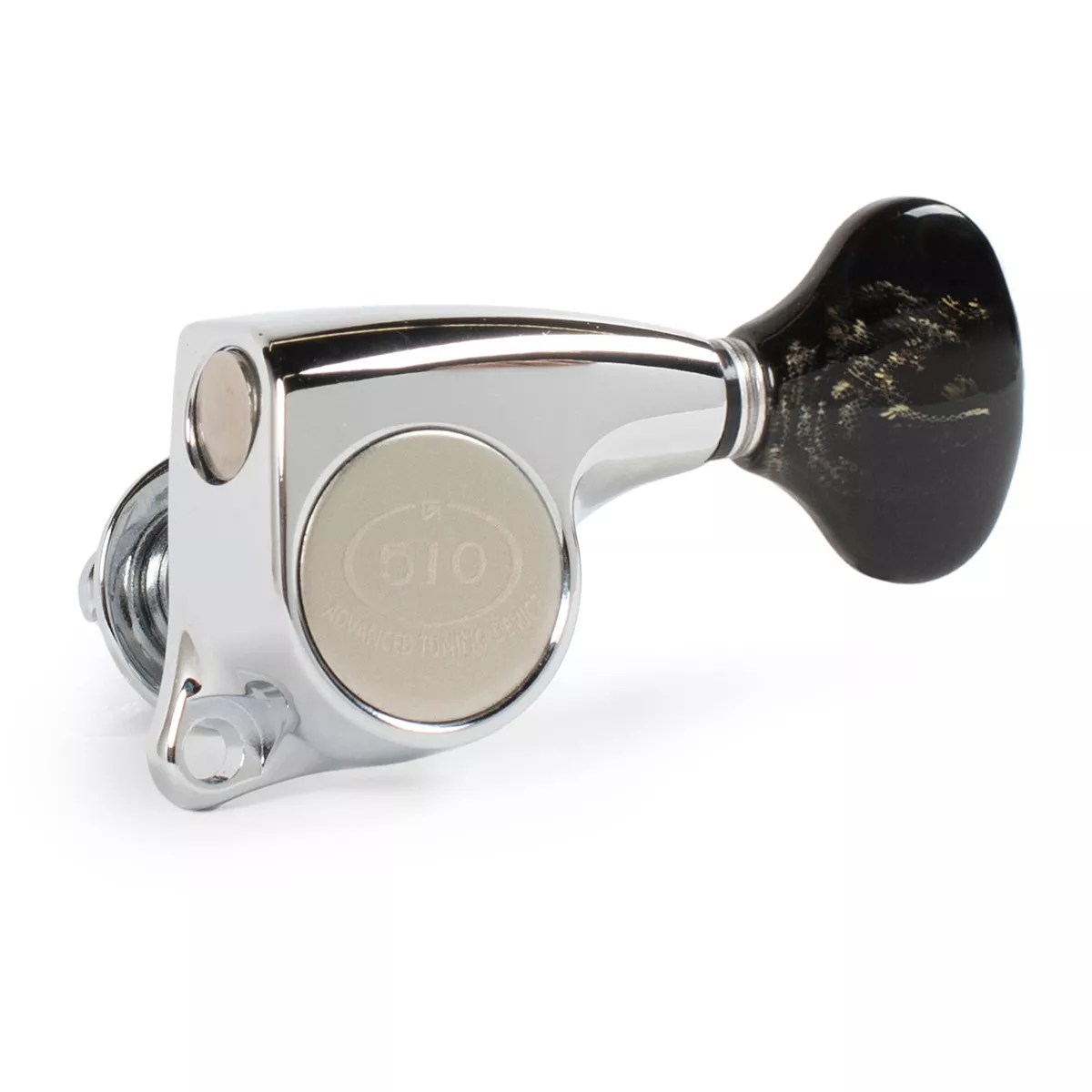 „Gotoh Midsize 510 3+3“-Stimmmechaniken mit Custom-Flügeln „Gotoh Midsize 510 3+3“-Stimmmechaniken mit Custom-Flügeln