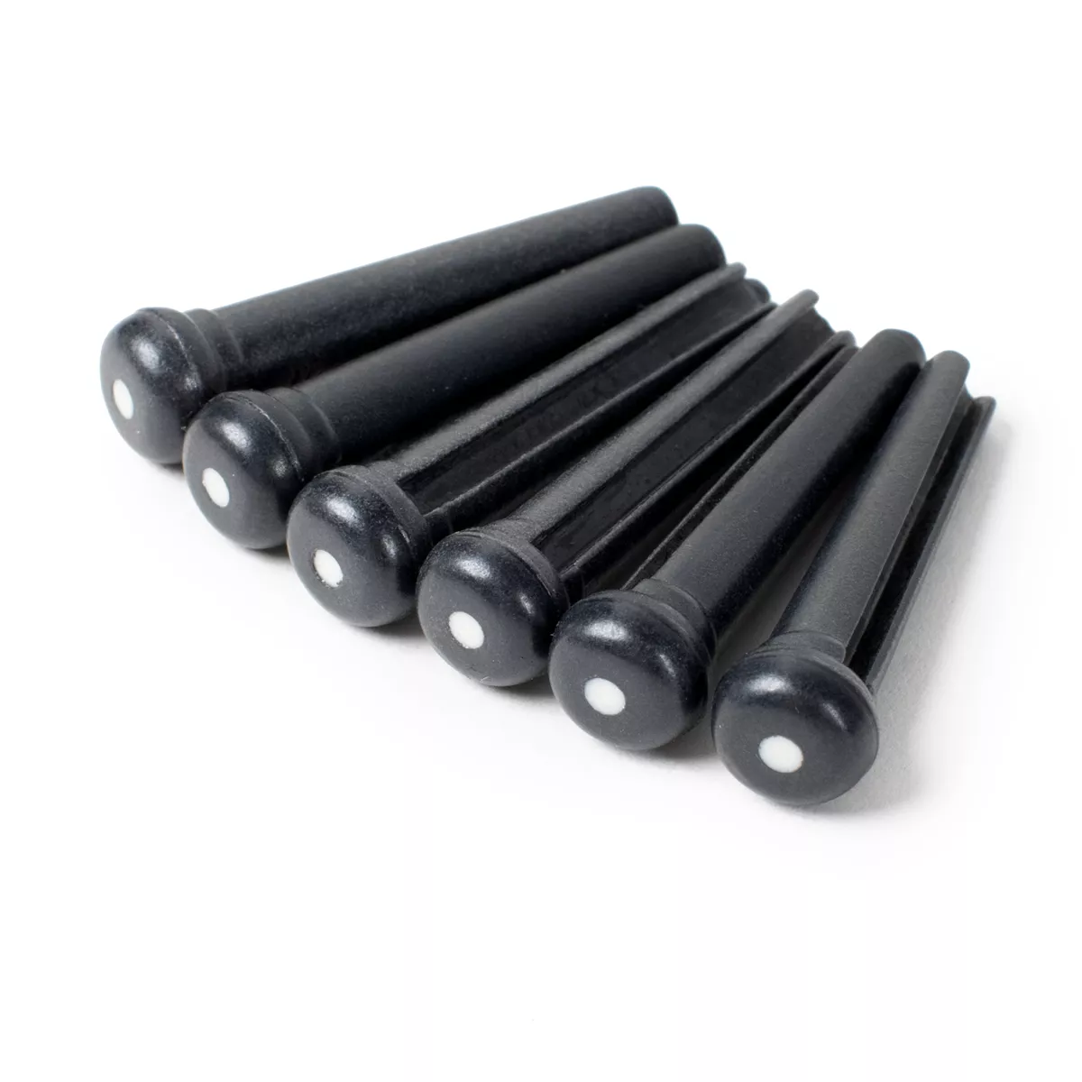 „Graph Tech TUSQ Traditional“-Steg-Pins, Schwarz mit Punkt „Graph Tech TUSQ Traditional“-Steg-Pins, Schwarz mit Punkt