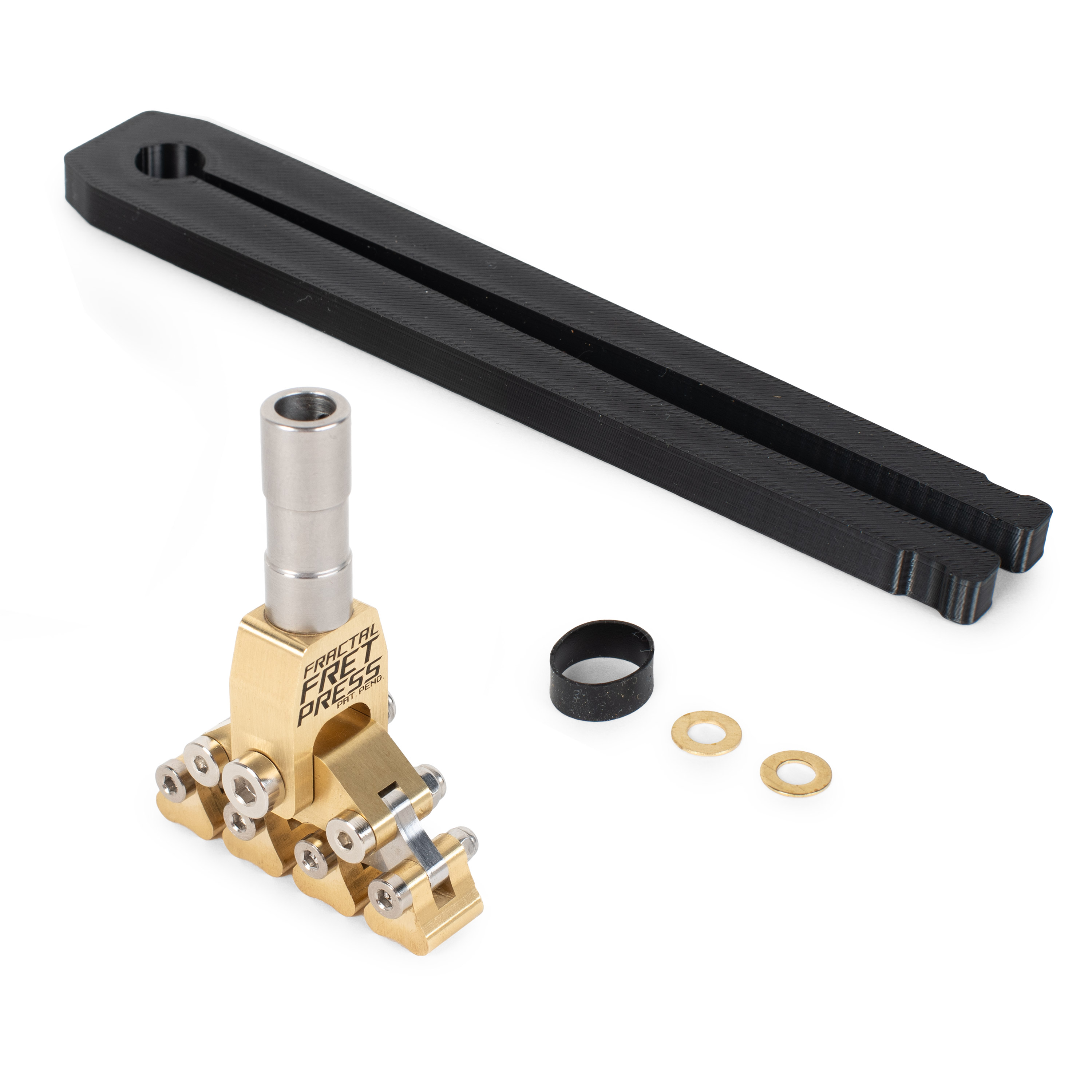 „J Edwards Fractal Fret Press“-Bundierpresse „J Edwards Fractal Fret Press“-Bundierpresse