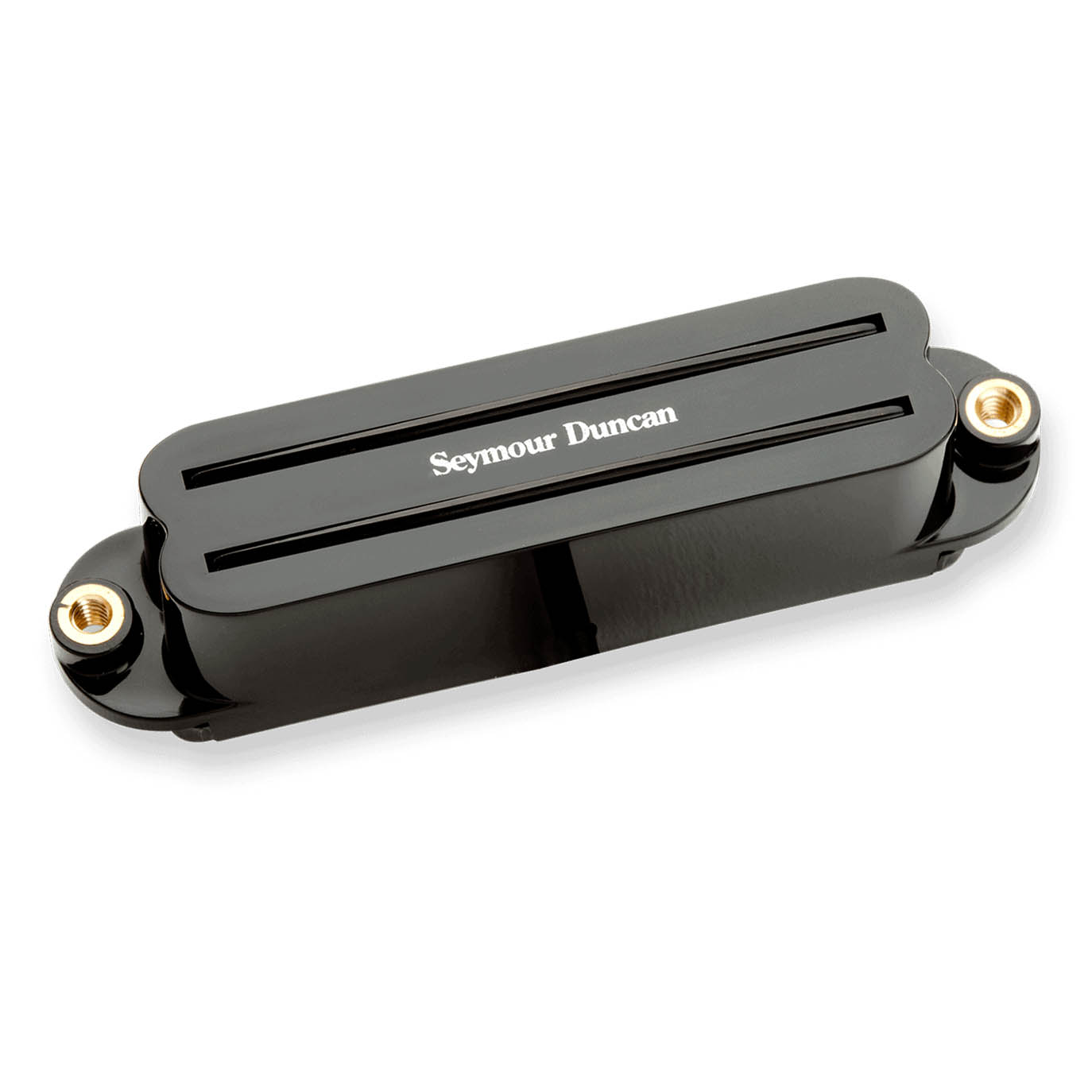 Seymour Duncan SHR-1n Hot Rails für Strat, Schwarz, Steg