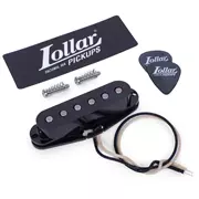 Lollare Pickups für Strat - Exklusiv für StewMac, Hals, schwarze Abdeckung