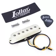 Lollar Pickups für Strat - Exklusiv für StewMac, Middle Position, Parchment Cover