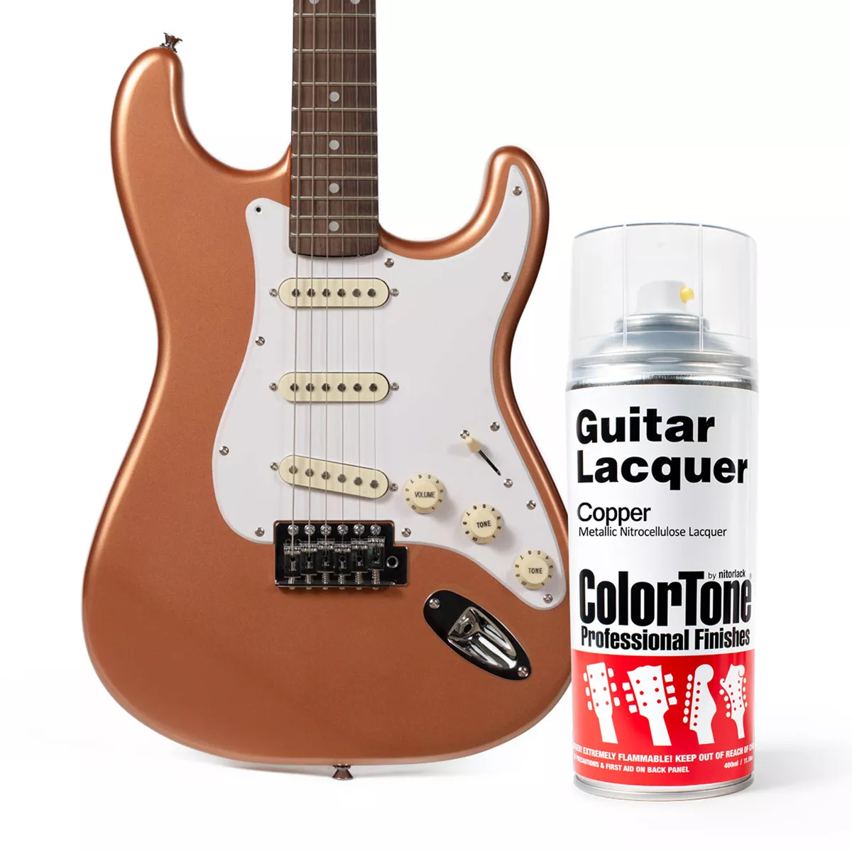 ColorTone Aerosol Guitar Lack, Kupfer ColorTone Aerosol Guitar Lack, Kupfer