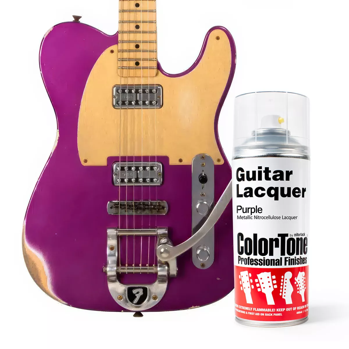 ColorTone-Sprühlack für Gitarren, Purple ColorTone-Sprühlack für Gitarren, Purple