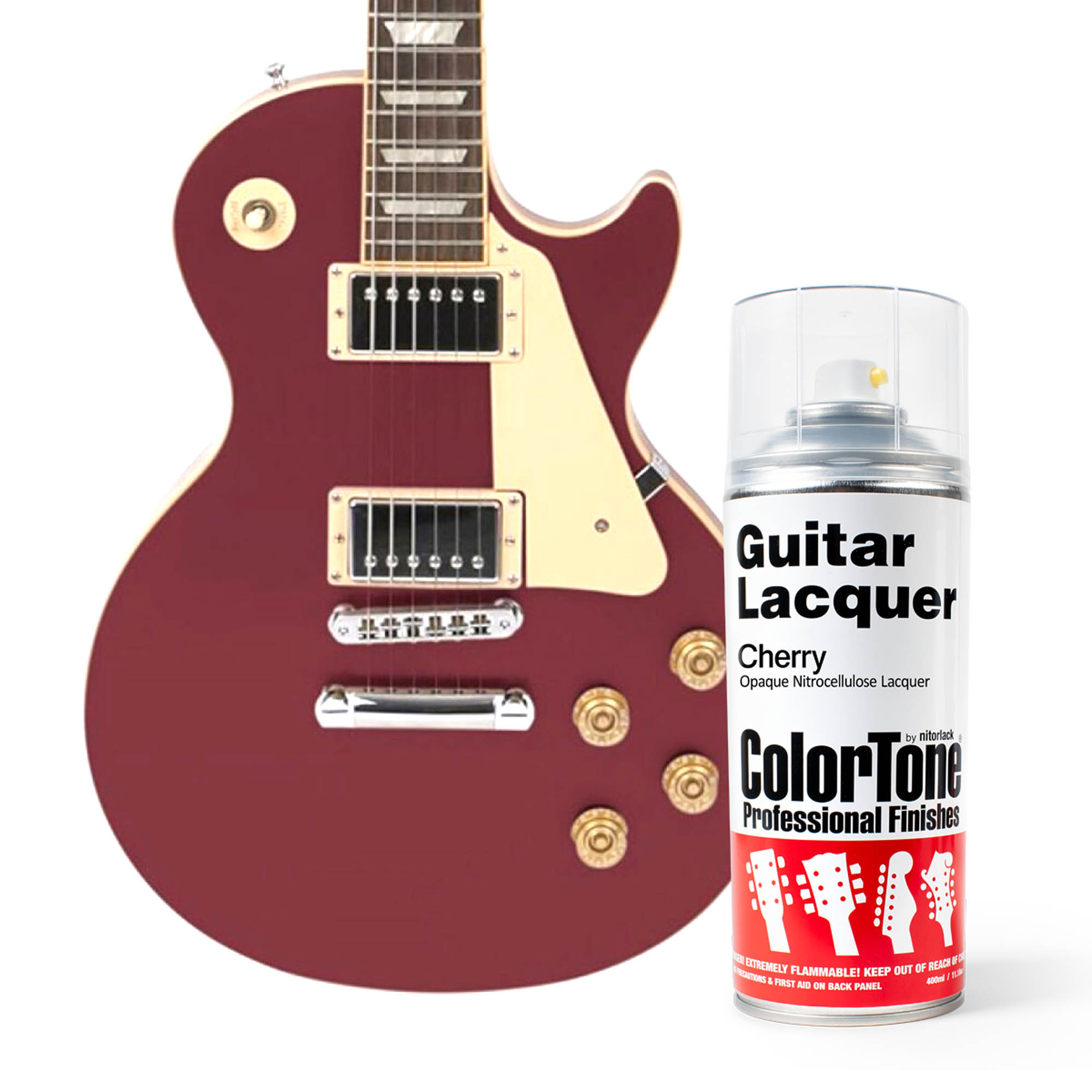 ColorTone-Sprühlack für Gitarren, Cherry