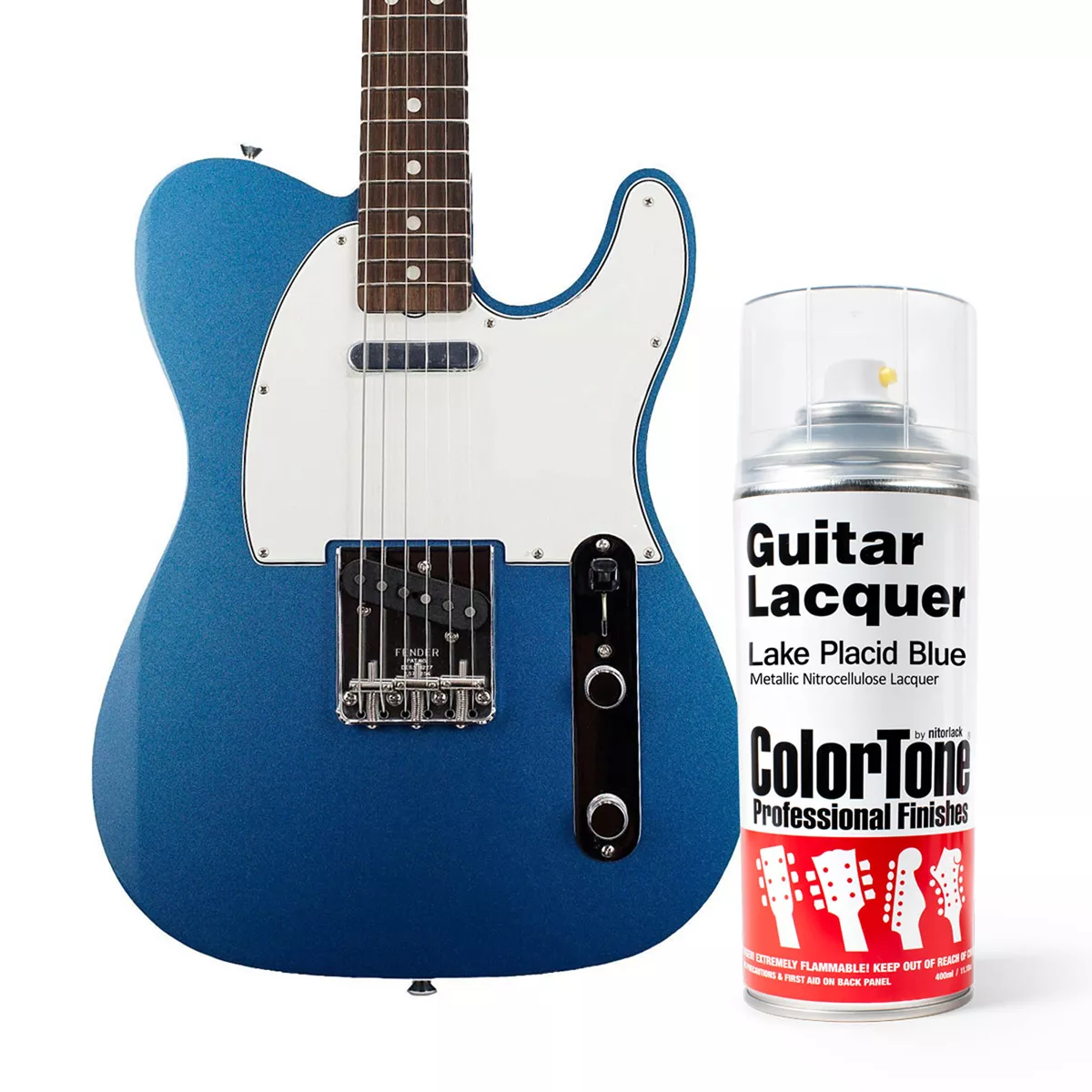 ColorTone-Sprühlack für Gitarren, Lake Placid Blue ColorTone-Sprühlack für Gitarren, Lake Placid Blue