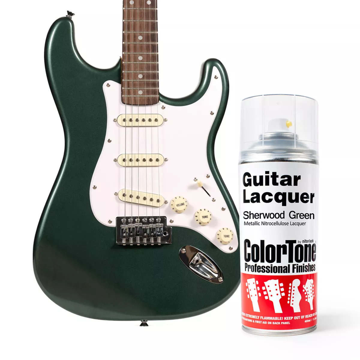 ColorTone-Sprühlack für Gitarren, Sherwood Green ColorTone-Sprühlack für Gitarren, Sherwood Green