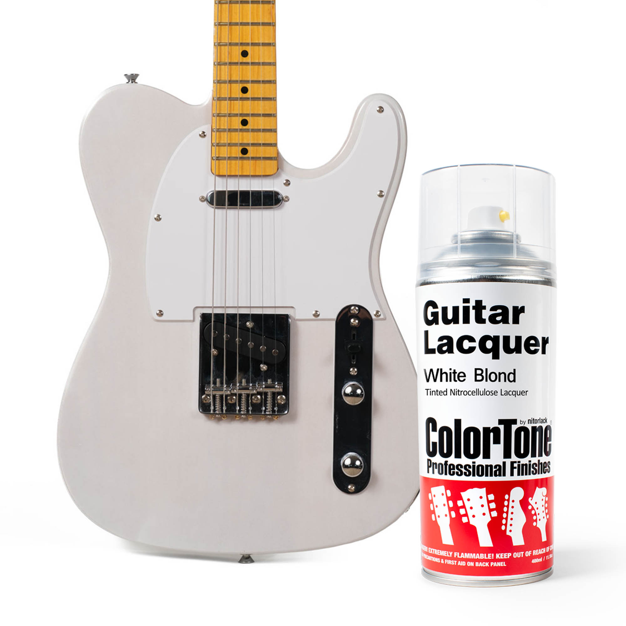 ColorTone-Sprühlack für Gitarren, White Blonde ColorTone-Sprühlack für Gitarren, White Blonde