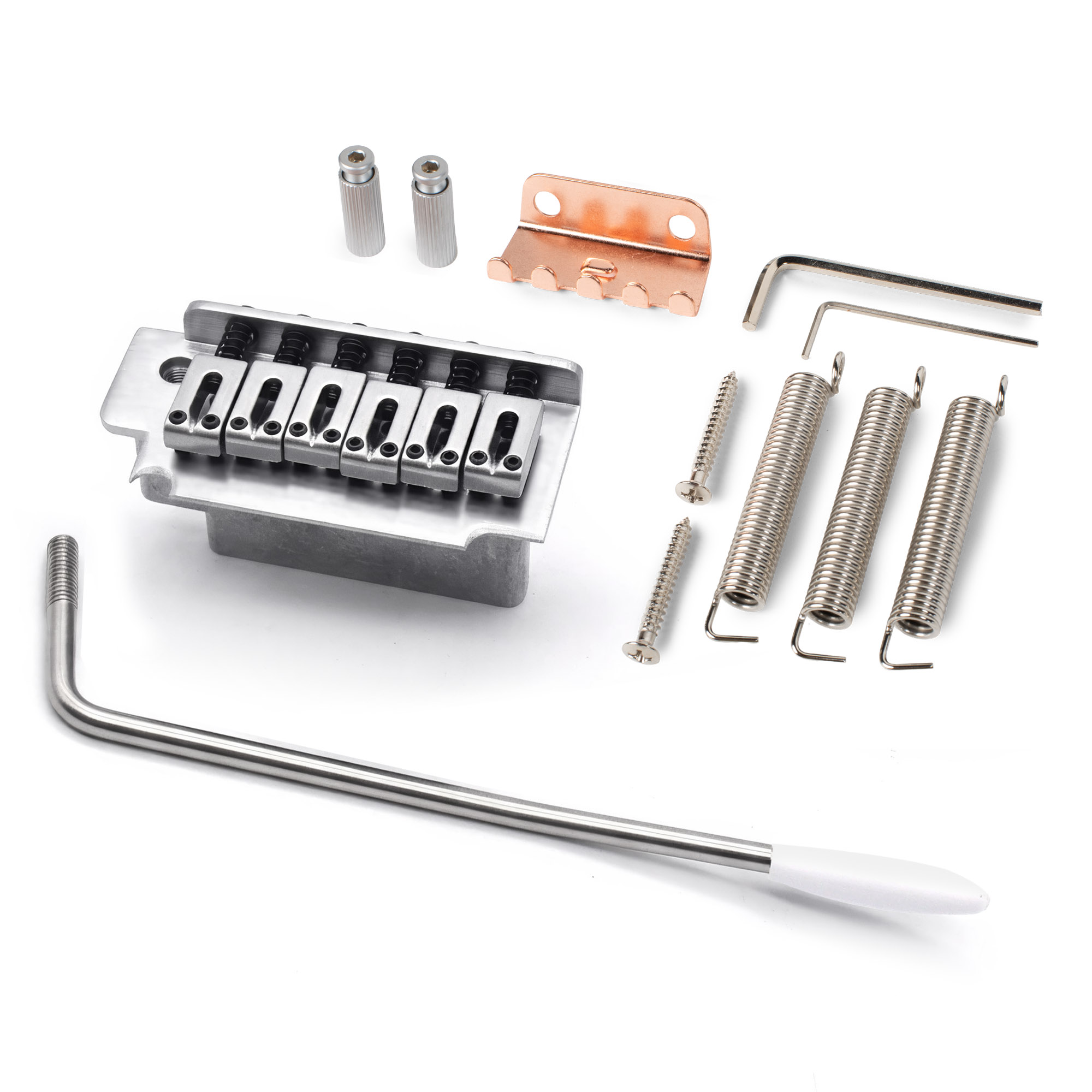 StewMac Tremolo mit 2-Post&nbsp;, Satin-Chrom