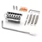 StewMac Tremolo mit 2-Post , Satin-Chrom StewMac Tremolo mit 2-Post , Satin-Chrom