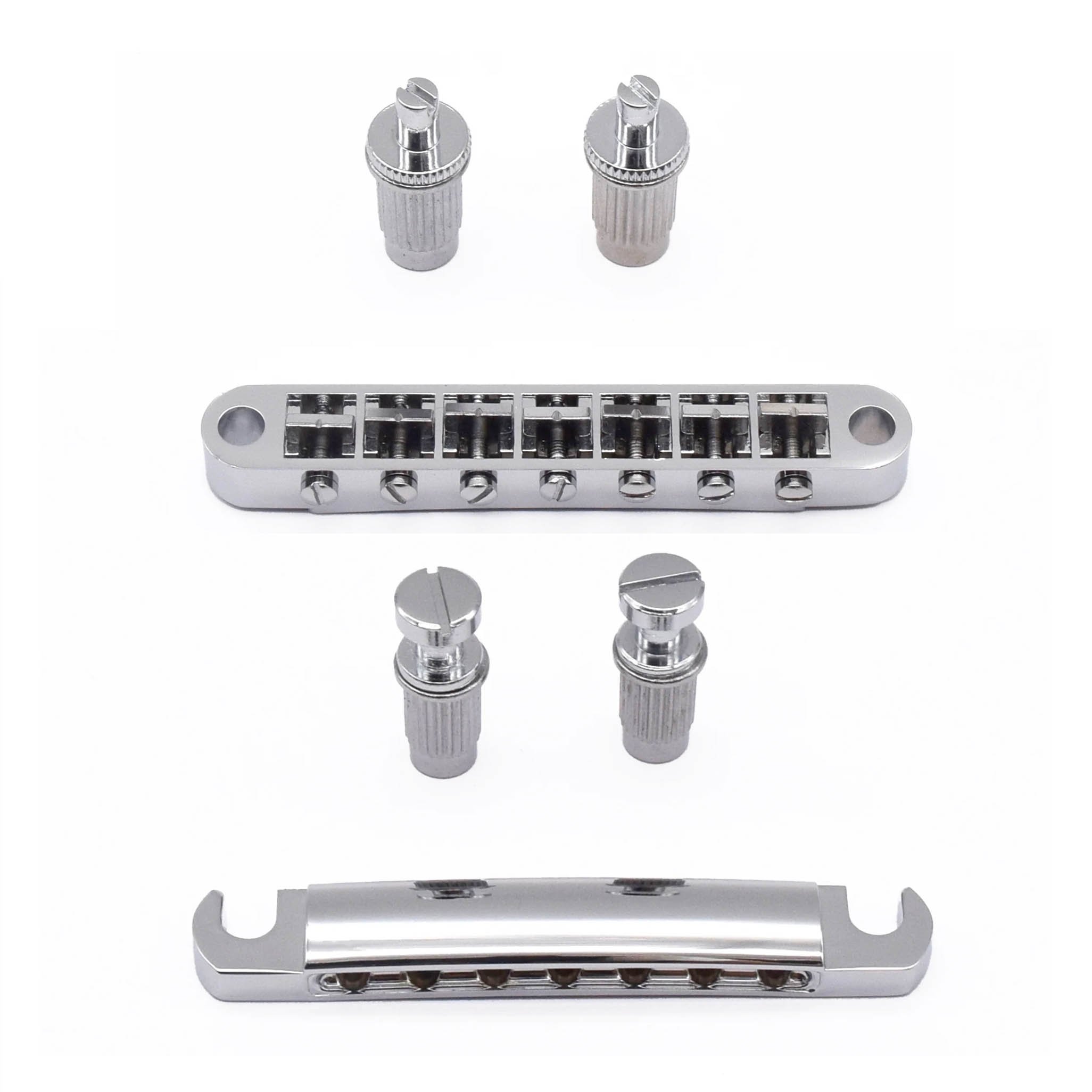 StewMac 7-String Tune-o-matic Steg und Rücksteg